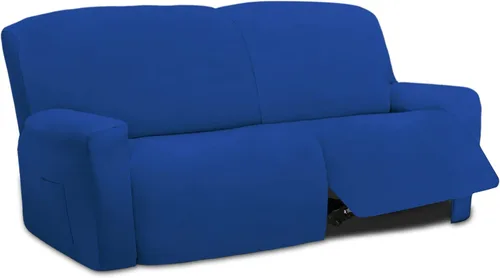 Miniatura 80 de Easy-Going - Funda elástica de microfibra para sofá reclinable seccional, suave vellón ajustable a tu sofá de 2 cuerpos, lavable, protege tus