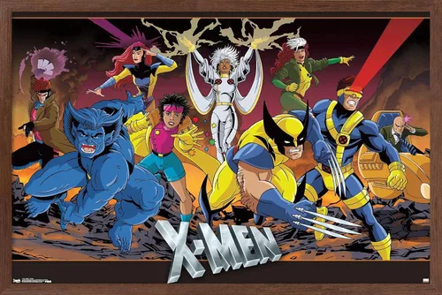 Miniatura 13 de Trends International Marvel Comics - Póster de pared de grupo de The X-Men, 14.725 x 22.375 pulgadas, versión premium sin marco