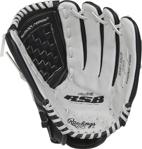 Miniatura 3 de Rawlings Serie de guantes de sóftbol de lanzamiento lento RSB Béisbol/Softbol Múltiples estilos