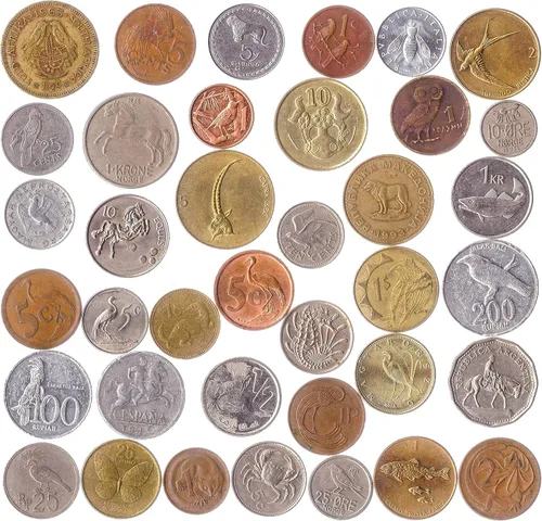 Miniatura 20 de LOTE de 28 Monedas Diferentes de la UE (Colección PRE-Euro) - Monedas Coleccionables, Monedas Antiguas para Álbum o Exhibición