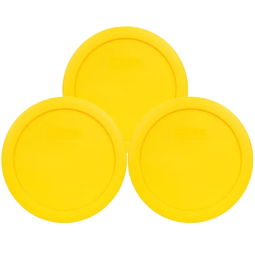Miniatura 38 de Pyrex 7201-PC 4 tazas azul tapa de repuesto para almacenamiento de alimentos (paquete de 4) - Fabricado en Estados Unidos Azul oscuro