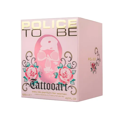 Miniatura 8 de Police To Be Tattooart For Woman - Fragancia para mujer - Aroma floral afrutado de gourmand - sándalo cremoso y un acuerdo de malvavisco dulce