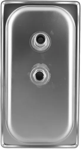 Miniatura 8 de Enjuague de vidrio para barra, arandela de vasos de acero inoxidable, boquilla giratoria de 360 grados, enjuague automático para fregadero con agua