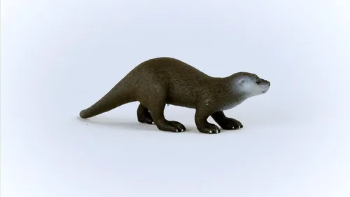 Miniatura 5 de Schleich Wild Life - Juguetes de animales salvajes marinos y oceánicos para niños y niños pequeños, juguete de nutria, edades 3+