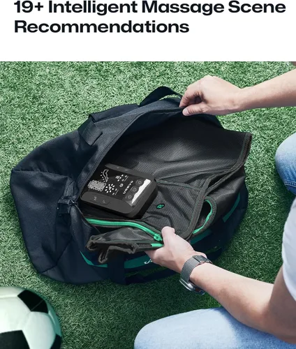Miniatura 7 de UREVO Smart Leg Recovery PT Pro, tecnología patentada de masaje con tecnología de masaje recargable inalámbrica de compresión de aire
