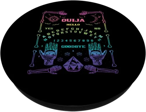 Miniatura 2 de Ouija tablero gótico brujería wicca PopSockets intercambiable PopGrip