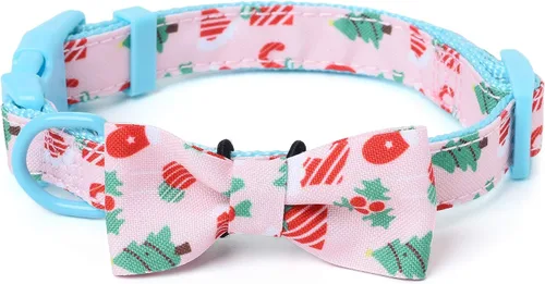Miniatura 6 de Mile High Life Collares para perras hembras Lindo collar bandana Collares de tela de polialgodón suave para perros medianos Patrón de flores