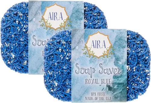 Miniatura 26 de Aira Jabonera - Plato para Jabón y Accesorio de Soporte de Jabón - Portajabones sin BPA para Ducha y Baño - Fabricado en EE. UU. - Drena el Agua