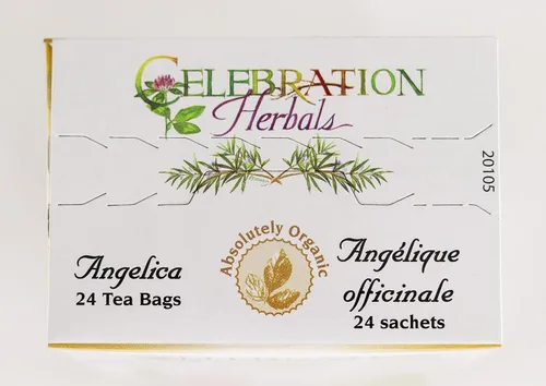 Miniatura 7 de CELEBRATION HERBALS Angélica Root Organic 24 Bolsa, 0.02 libras