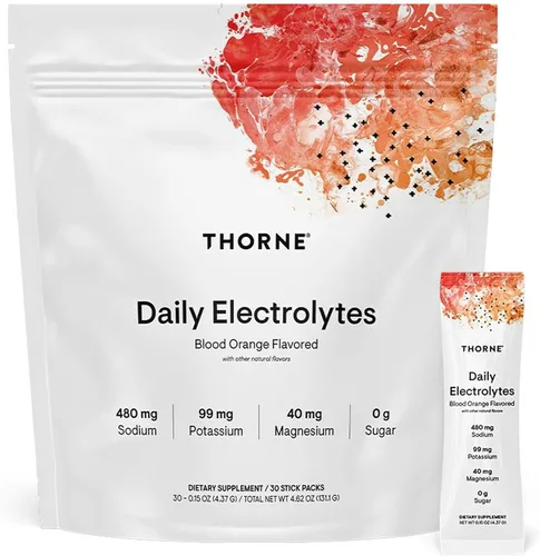 Miniatura 9 de THORNE - Electrolitos Diarios - Mezcla de Bebida en Polvo de Electrolitos Sin Azúcar y Baja en Calorías - Sabores Derivados de Fuentes Naturales