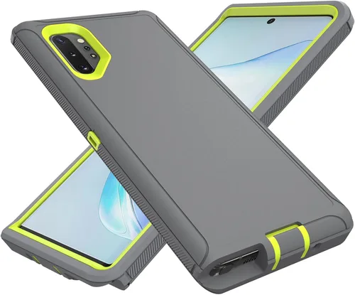 Miniatura 8 de Funda protectora resistente para Samsung Galaxy Note 10 Plus, a prueba de polvo, a prueba de golpes, protección contra caídas, 3 en 1, para Samsung
