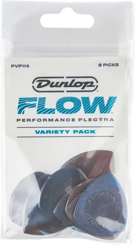 Miniatura 3 de Paquete variado de 12 púas Dunlop PVP101, Colores Variados Medio-pesado