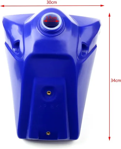 Miniatura 2 de Topteng Tanque de Gasolina Azul para Yamaha TTR125 TTR 125 2000 2001 2002 2003 2004 2005 2006 2007