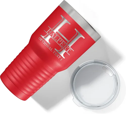 Miniatura 6 de Vaso personalizado de acero inoxidable aislado con tapa de 30 onzas (17 colores) con recubrimiento en polvo, grabado personalizado, idea de regalo