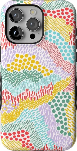 Miniatura 82 de Funda Casely para iPhone 15 Pro Max Todas las sonrisas Adhesivo de cara sonriente Compatible con MagSafe Diseño protector audaz