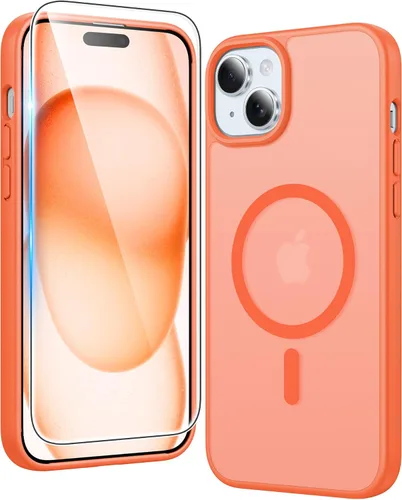 Miniatura 674 de FNTCASE Funda para iPhone 13 Pro-Max: Fundas magnéticas transparentes compatibles con Magsafe Slim anti amarillamiento protección contra caídas