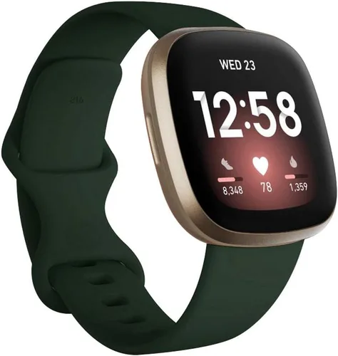 Miniatura 25 de Seleek Bandas de Repuesto Compatibles con Fitbit Versa 3 / Versa 4 / Sense/Sense 2, Pulseras Accesorios Clásicos de Silicona Ajustables Correas