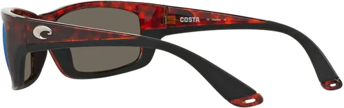 Miniatura 5 de Costa Del Mar Gafas de sol rectangulares Jose para hombre, Marco negroámbar 580p