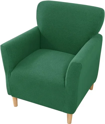 Miniatura 37 de XMAYODS Funda elástica para silla de club, fundas para silla de bañera, funda suave para sillón, protector de muebles extraíble, funda para silla