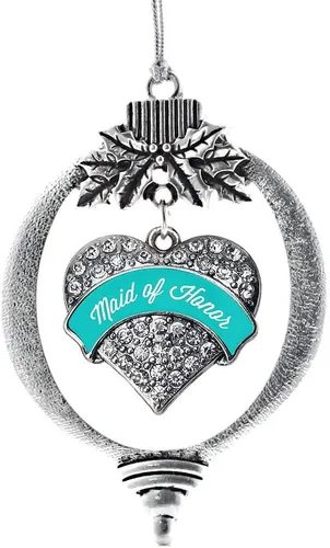 Miniatura 203 de Inspired Silver - Adorno con dije de hermana gemela - Adornos navideños de plata con circonitas cúbicas