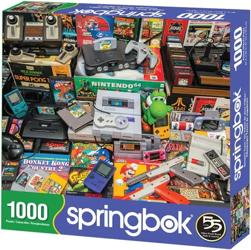 Miniatura 3 de Rompecabezas de 1000 piezas Springbok Gamer's Trove, Multi