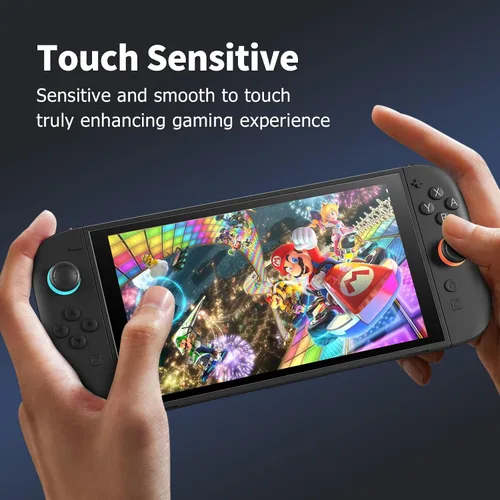 Miniatura 3 de Ambison Paquete de 2 protectores de pantalla de vidrio con acabado mate compatibles con Nintendo Switch 2 modelo 2025 de 7.9 pulgadas