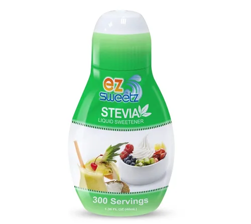 EZ-sweetz (2 paquetes, 1.36 oz, líquido edulcorante de-bittered stevia, 300 porciones/botella)