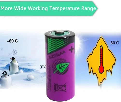 Miniatura 4 de Tadiran Tl-5955 2/3AA 3.6V 1650mAh batería de litio de repuesto para Tadiran TL-2155, TL-4955, TL-5155, TL-5955, SL-361, Xeno XL-055F, ER14335