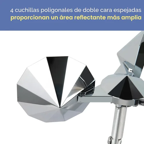 Miniatura 4 de Dispositivo Reflectante para Asustar Pájaros OFFO, Reflector de Aves para Mantener alejados a las Palomas, Pájaros Carpinteros y Gorriones para Uso