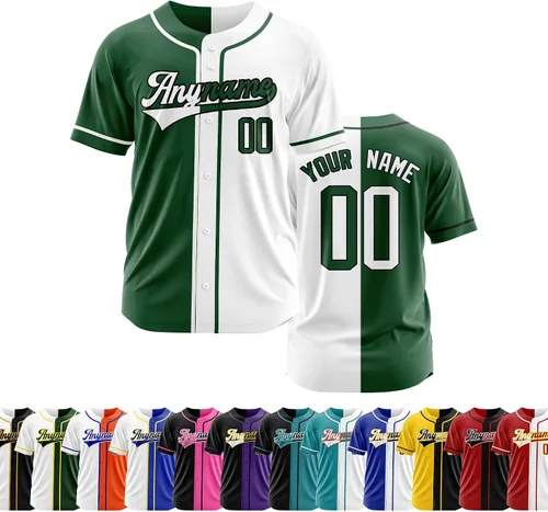 Miniatura 11 de Camiseta de béisbol personalizada con número de nombre cosido o impreso, camiseta de béisbol para hombres, mujeres, jóvenes, camiseta de béisbol