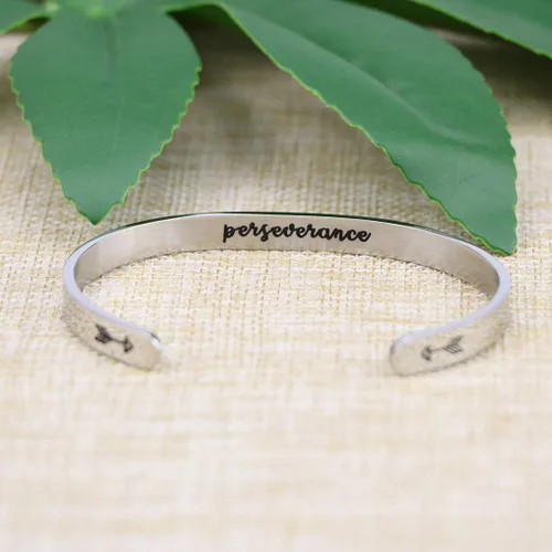 Miniatura 2 de Joycuff - Pulseras personalizadas para mujer, joyas inspiradoras con mantra, pulsera para animar a una amiga, regalo para ella