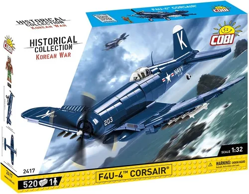 Miniatura 3 de COBI Colección Histórica Guerra de Corea F4U-4 ™ Corsair® Avión
