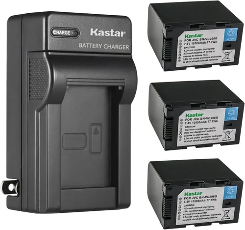 Miniatura 6 de Kastar Reemplazo del cargador de batería de pared de CA para JVC GY-HC500 GY-HC500E, GY-HC500U GY-HC500UN, GY-HC500SPC GY-HC500SPCN, GY-HC550
