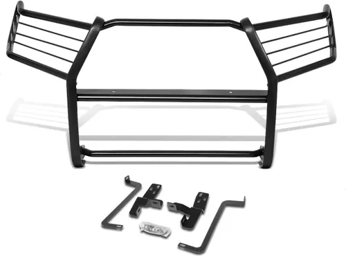 Miniatura 14 de DNA Motoring GRILL-G-064-BK - Protector de rejilla para parachoques delantero, color negro, compatible con Rav4 01-05