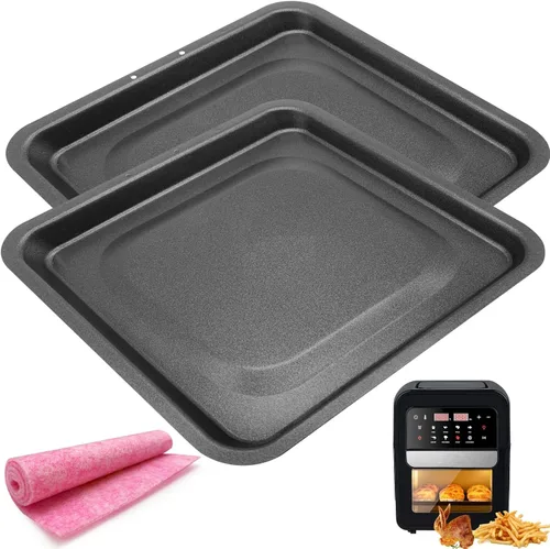 Miniatura 11 de Bandeja de goteo para freidora de aire Chefman de 6.3 cuartos de galón, piezas de repuesto de bandeja de goteo de aceite de alta calidad, accesorios