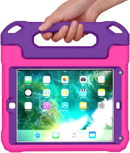 Miniatura 8 de SUPLIK Funda para niños para iPad de 5ª/6ª generación (9.7 pulgadas, 2017/2018), iPad Air 1 y Air 2 y Pro 9.7 Funda con protector de pantalla, funda