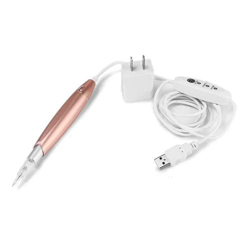 Máquina de maquillaje permanente para tatuaje, lápiz delineador de ojos para cejas, maquillaje de belleza, lápiz rotativo, kit de aguja de tatuaje