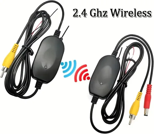 Miniatura 2 de Car Reverse Camera 7" Rear View Monitor Mirror Wireless Reverse Backup Camera Kit Replacement for Car Truck Van Car Rear Camera(Wireless Wireless Kit
