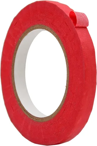 Miniatura 64 de WOD MTC5 Cinta de Enmascarar de Color, Negro, 1 pulgada x 60 yardas. Cinta Colorida para Maestros y Pintores para Arte y Manualidades Divertidas