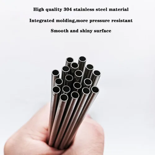 Miniatura 3 de Tubo de Acero Inoxidable 304 de 1" DE, 10" de Longitud, 3/50" de Grosor de Pared, Tubería Soldable Redonda de Metal, Tubo Recto para Industria