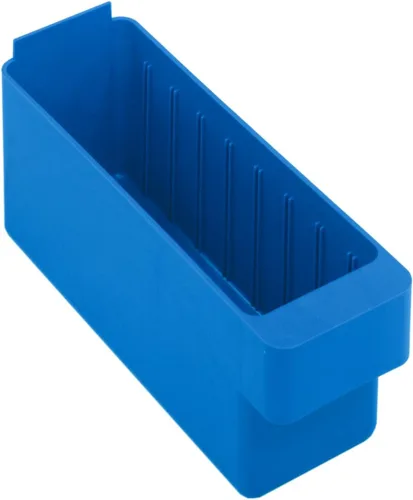 Super Tuff Euro - Cajones (4 5/8 pies de alto x 3 3/4 pies de ancho x 11 5/8 pies de profundidad) [Juego de 24] Color: azul