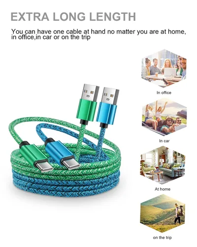 Miniatura 6 de Cargador iPhone 17 de 0.91 m con extremo USB, cable de carga CarPlay para auto corto para iPhone 17Pro Max, USBC, para Apple 17, 16, 15, iPhone Air