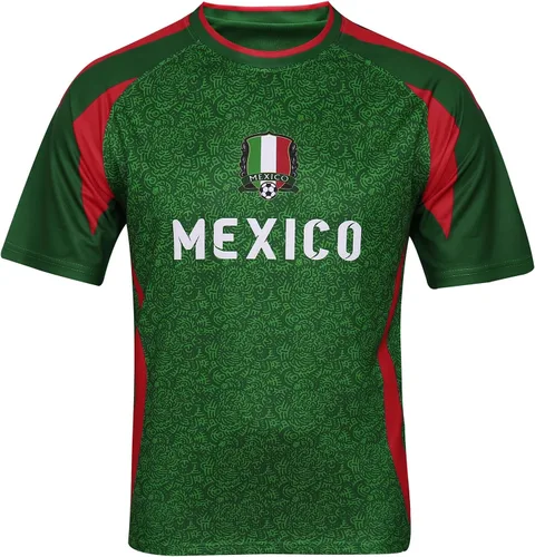 Miniatura 11 de Camiseta de fútbol para aficionados de la Copa Mundial 2026 - Argentina, Brasil, México, Canda y Estados Unidos