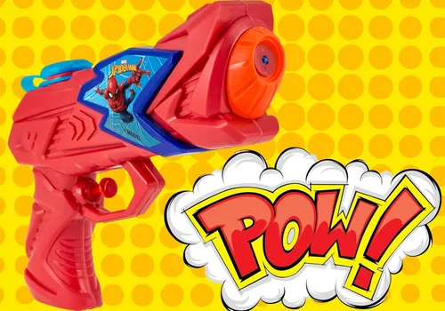 Miniatura 4 de JA-RU Marvel Spiderman - Pistola de agua de juguete (6 pistolas de agua pequeñas), pistolas de agua para niños. Juguetes de piscina de superhéroes.