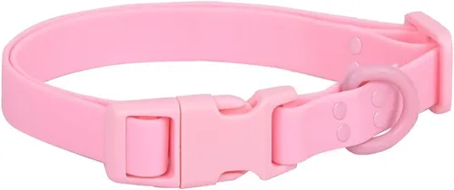 Miniatura 10 de FEimaX Collar de silicona impermeable para perro ajustable y resistente al olor, fácil de limpiar para perros grandes, medianos y pequeños, collares