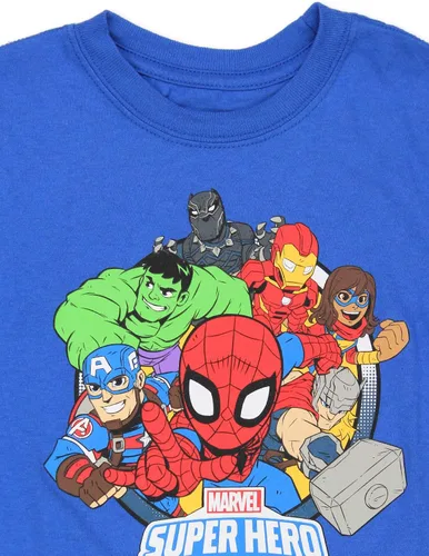 Miniatura 3 de Marvel Super Hero Adventures - Camiseta de manga corta para niños