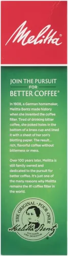 Miniatura 13 de Melitta - Filtros cónicos para café #4, marrón natural, 100 unidades (paquete de 3), 300 filtros en total - Compatible con todas las cafeteras