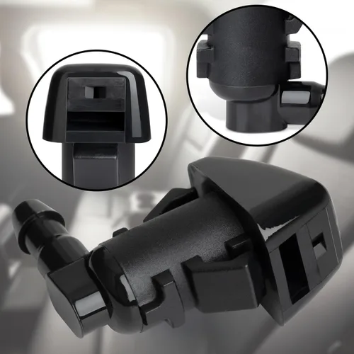 Miniatura 4 de Juego de 2 boquillas lavadoras delanteras apropiado para 2008-2012 Jeep Liberty, 2006-2010 Jeep Commander, 2007-2011 Dodge Nitro. Repuesto #
