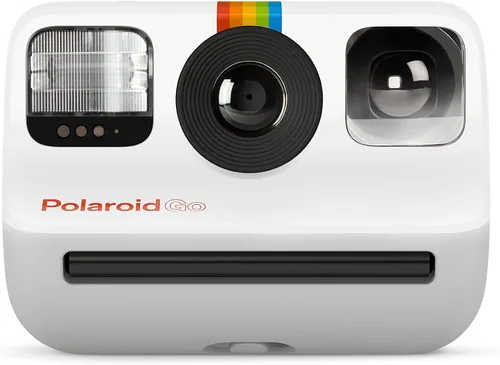 Miniatura 3 de Polaroid Originals Go - Paquete de cámara instantánea (blanco) con paquetes dobles de película y kit de PhotoBox (3 artículos)