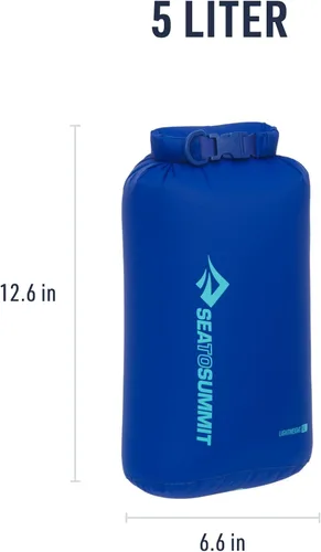 Miniatura 6 de Sea to Summit Bolsa seca ligera, almacenamiento seco multiusos Azul (Surf Blue)